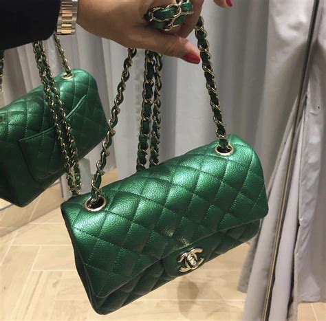 green Chanel for sale